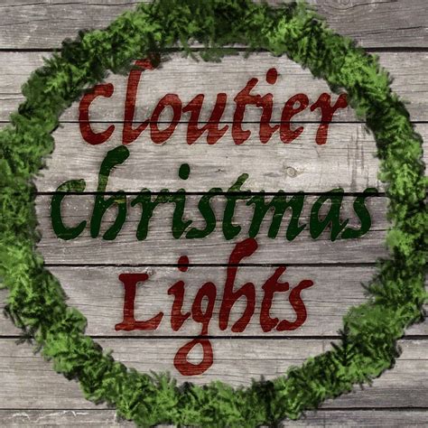 cloutier christmas lights